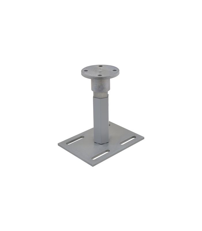Pfostenträger für Drehfundament Verstellbereich 203-318 mm ZiNiP