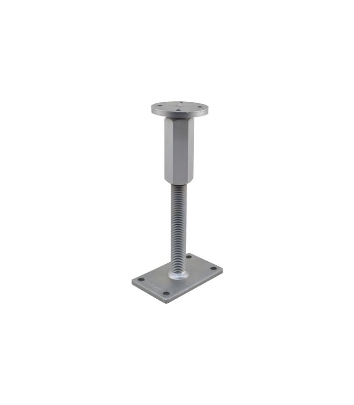 Pfostenträger PTP plus RS/LS Gewinde "CE" Verstellbereich 335-395 mm ZiNiP