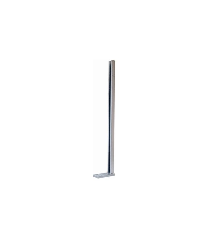 Balkonsäule BSP C-Profil 50 x 40 x 3 mm Höhe 1000 mm "CE" z.aufdübeln feuerverzinkt