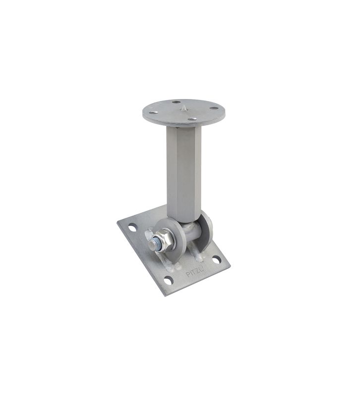 Pfostenträger PTP easy RS/LS Gewinde neigbar Verstellbereich 178-243 mm ZiNiP