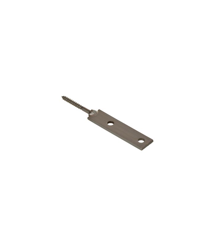 Schraublasche 120 x 30 x 5 mm Gewinde Ø 8 x 75 mm ZiNiP