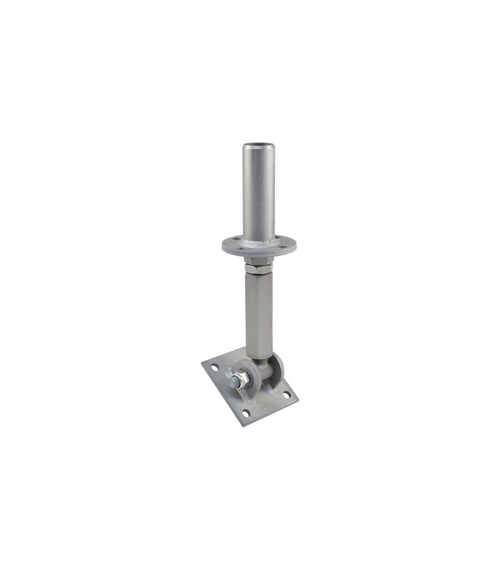 Pfostenträger PTP easy System 10930 neigbar Verstellbereich 204-319 mm ZiNiP