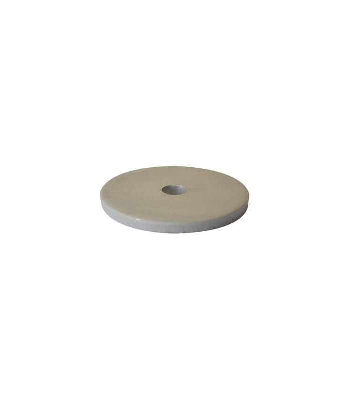 Scheibe Ø 100 x 8 mm mit mit telbohrung Ø 16 5 mm ZiNiP