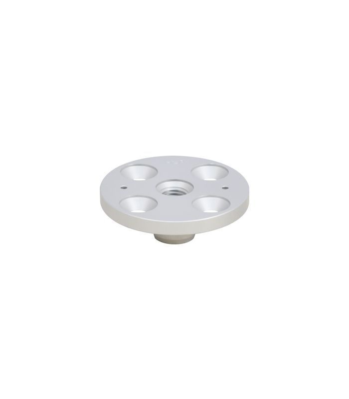 Säulen-Pfetten-Verbinder SPP "CE" Ø 80 x 8 mm M16 Alu