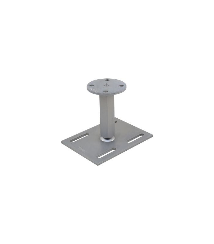 Pfostenträger für Drehfundament Verstellbereich 142-207 mm ZiNiP