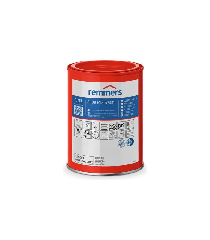 Aqua ML-69/sm-Multi-Lack 3in1 weiß (RAL 9016) 20 l