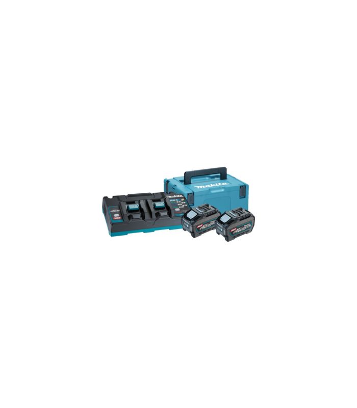 Power Source Kit Li 40V 5,0Ah inkl. Schnellladegerät & 2 Akkus im MAKPAC