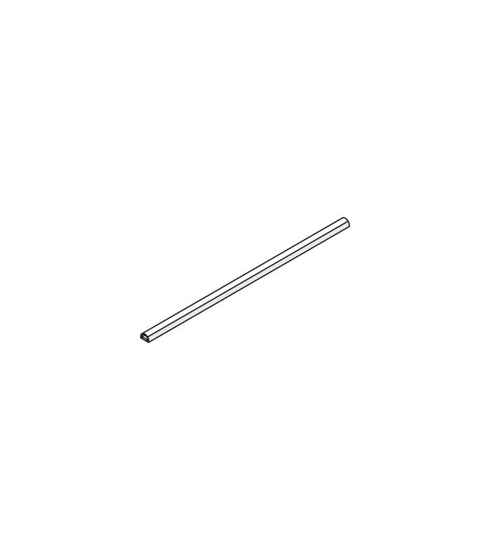 Gummiprofil selbstkleb transluzent für Glas D. 8/10 mm (Rolle à 5 m)