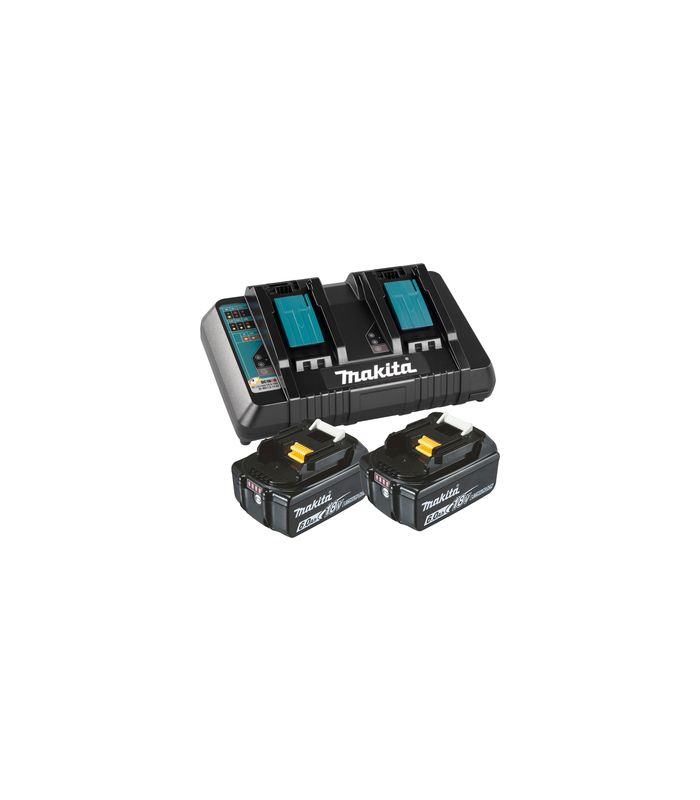 Power Source Kit Li 18,0V 6Ah inkl. Doppelladegerät & 2 Akkus im Kar.