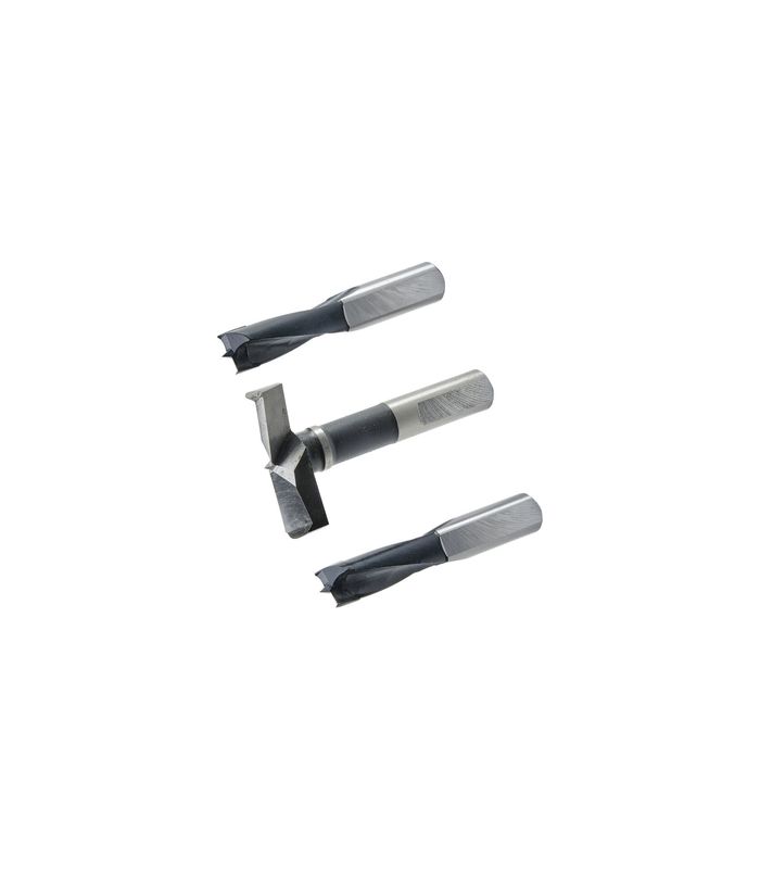 Bohrersatz Scharnier für Wechselbohrgetriebe 6-Spindeln für BlueMax Mini Modular Plus, BlueMax Mini Modular (1x ø 35 mm links, 2 x ø 10 mm rechts)