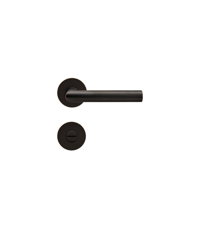 Drücker-Rosettengarnitur Rhodos EPL28 BAD Antik Bronze Optik TS 38-47mm PlanDesign