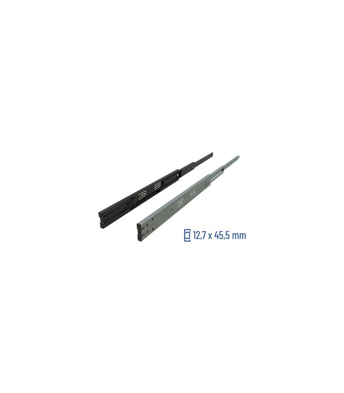 Vollauszug 072 43 kg/Pr Länge 700 mm Ged. Selbsteinzug, Trennung, Air Motion