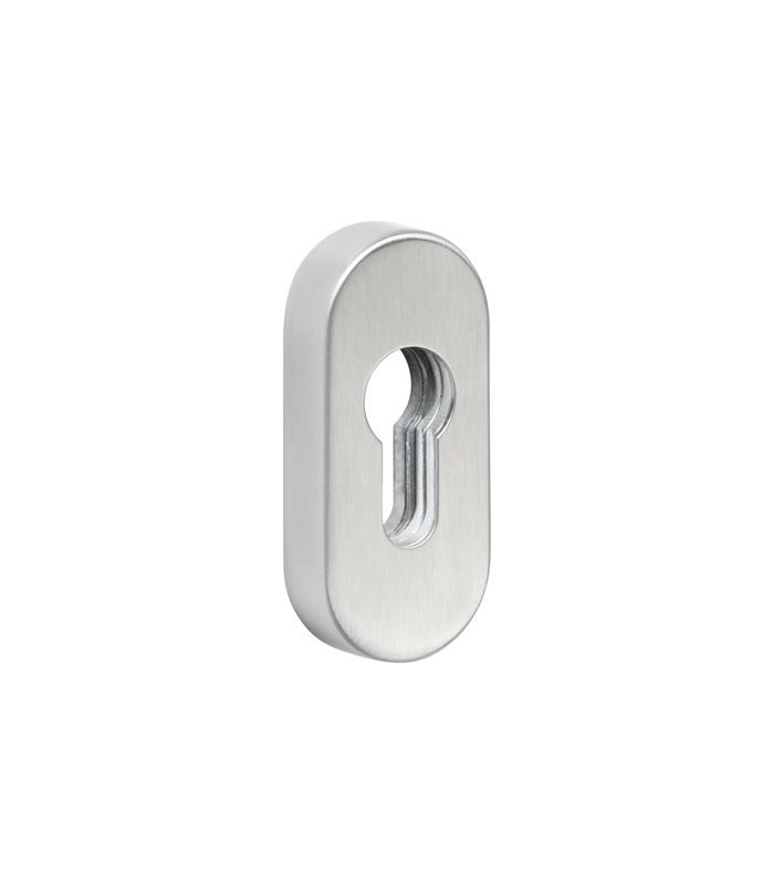 Cliprosette Tinos PZ Höhe 9 mm Edelstahl mit