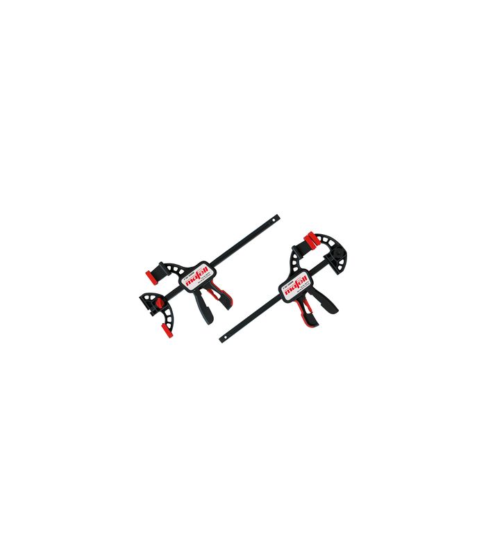 Spannzwinge F-SZ 180MM 2 Stück, zur Schienenfixierung am Werkstück
