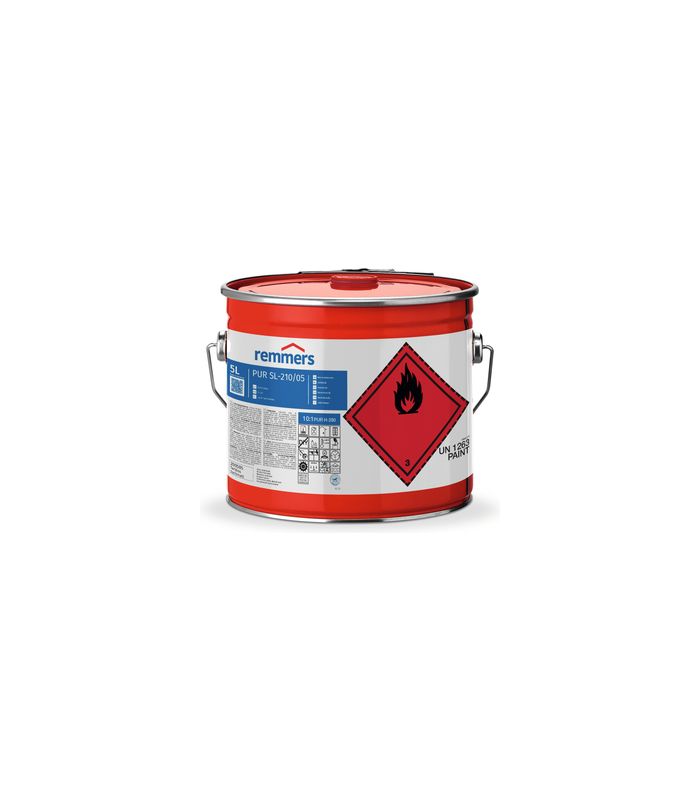 PUR SL-210-Schichtlack farblos halbmatt 20 l