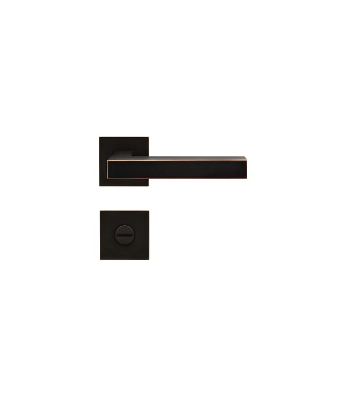 Drücker-Rosettengarnitur Seattle EPL46Q BAD Antik Bronze Optik TS 38-48mm PlanDesign