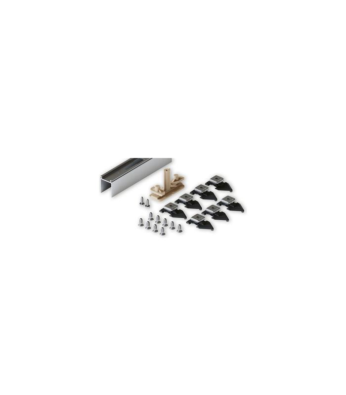 Aufnahmeprofil Junior 80 eloxiert LL=2500 mm