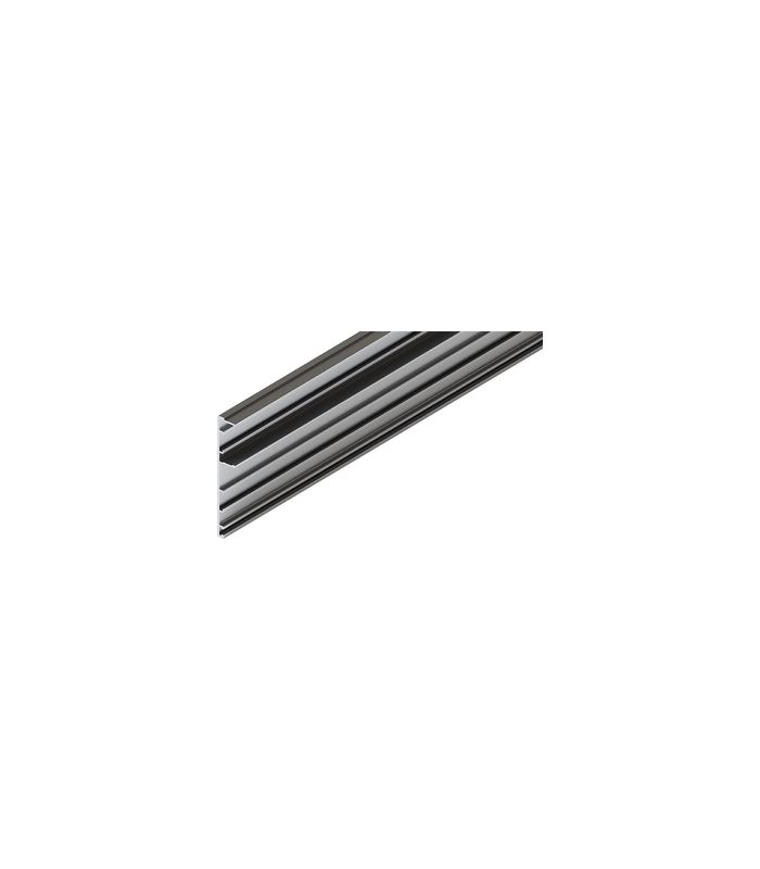 Clip-Blende zu Laufschiene Junior 80/100 Aluminium, eloxiert, L= 3000 mm