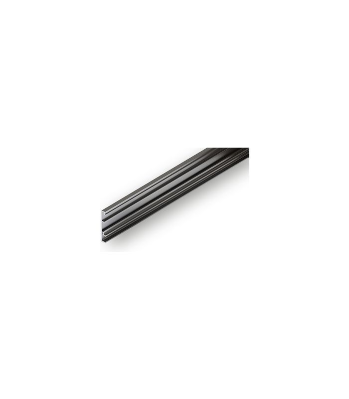 Clip-Blende Junior 80/100 B zu Laufschiene Alu, eloxiert, L= 6000 mm
