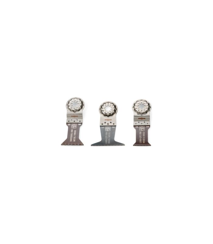Multimaster Zubehör-Set E-Cut Combo Starlock Fein3-teilig Wood and Metal