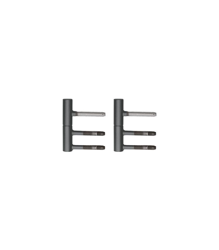 EGB 502 89 Band für Holztüren 2-tlg Titan grau für 1 Türe