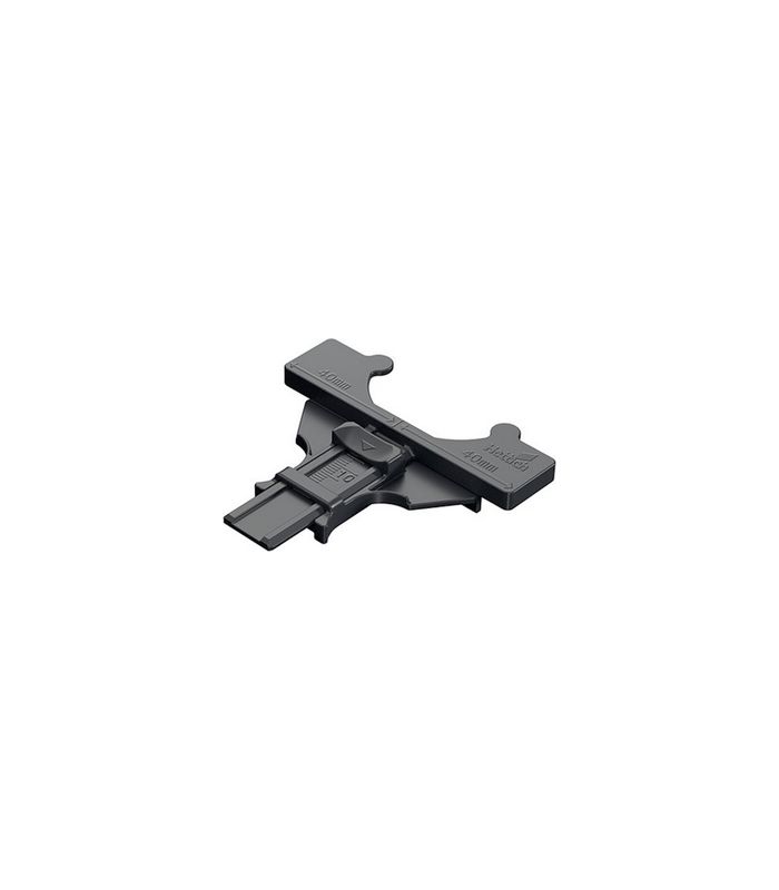 Positionierhilfe für Adapter zur Klebemontage