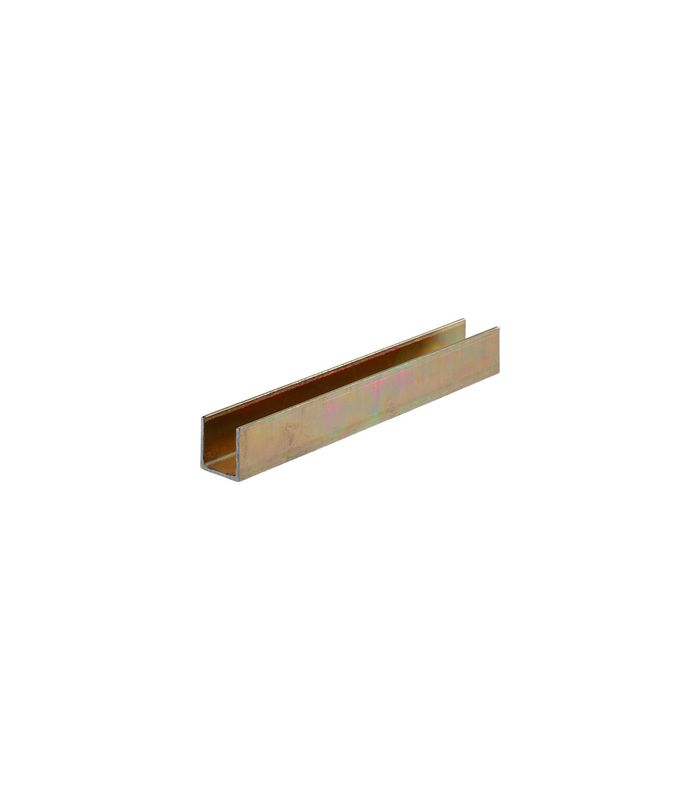 Helm U-Führungsschiene gelocht gel.verzinkt Nr. 340 / 25 x 25/28 x 3000 mm