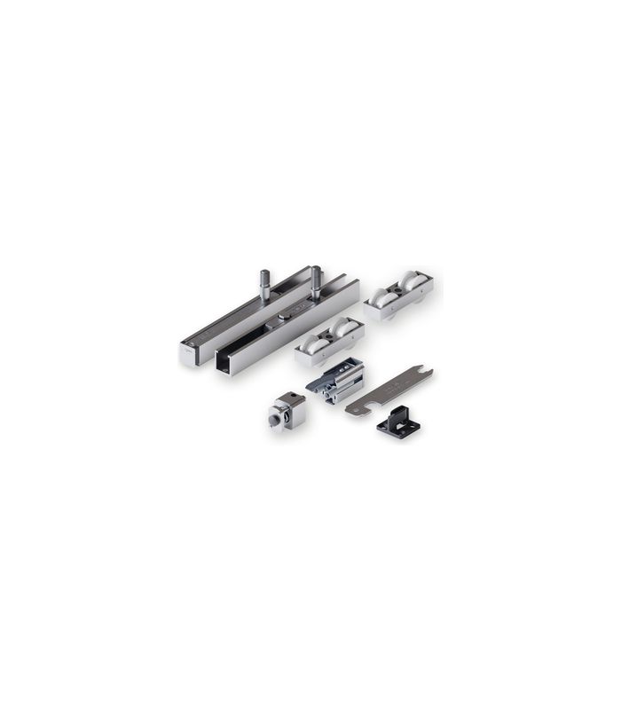 Garnitur Junior 100 B Pocket, für 1 Türe mit 1 SoftStop und 1 Federpuffer