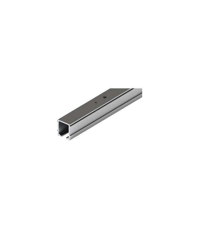 Laufschiene Junior 80/100, DeckenmontageAluminium, eloxiert, gelocht, L= 4000 mm