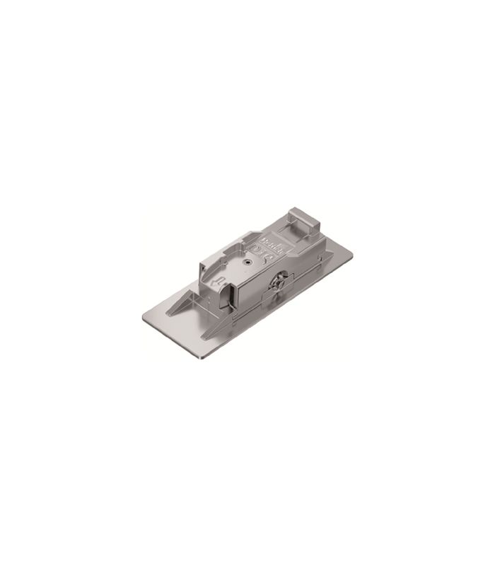 Montageplatte zur Klebemontage mit Direkt-Höhenverstellung, Distanz 10.0 mm
