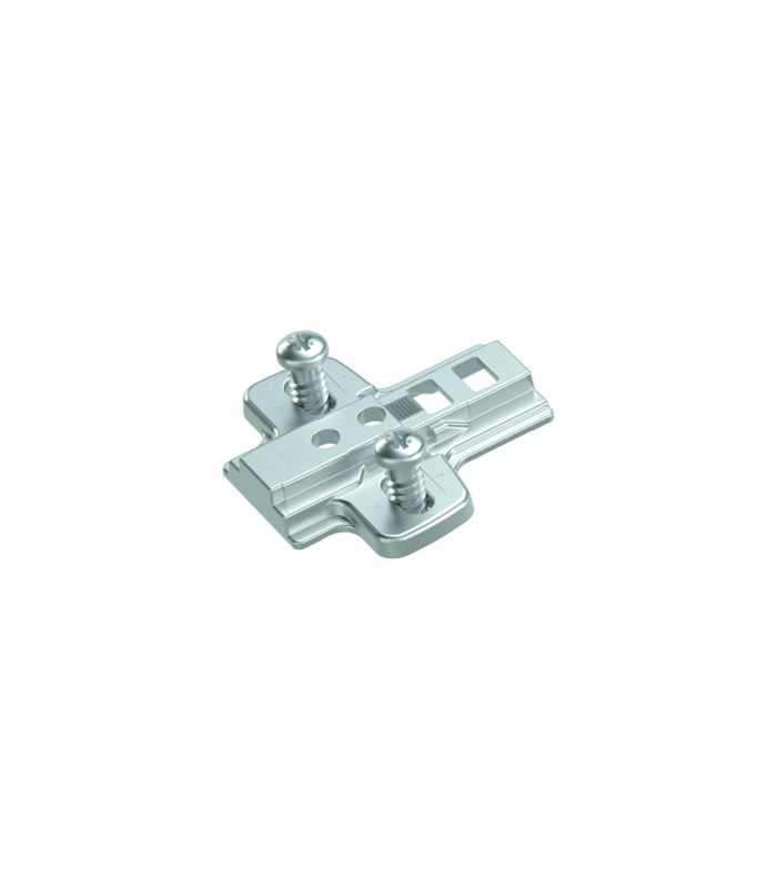 Adapterplatte für Paralleladapter, mit vormontiert Euroschrauben, Distanz 3.0 mm