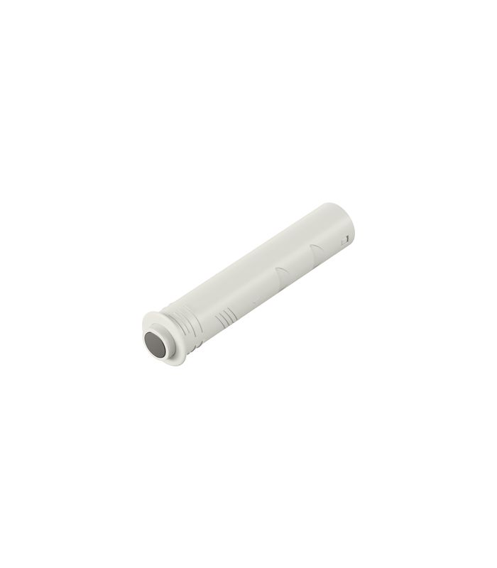 Push to open für Drehtüren Magnet zum Einbohren Kurzhub, weiß