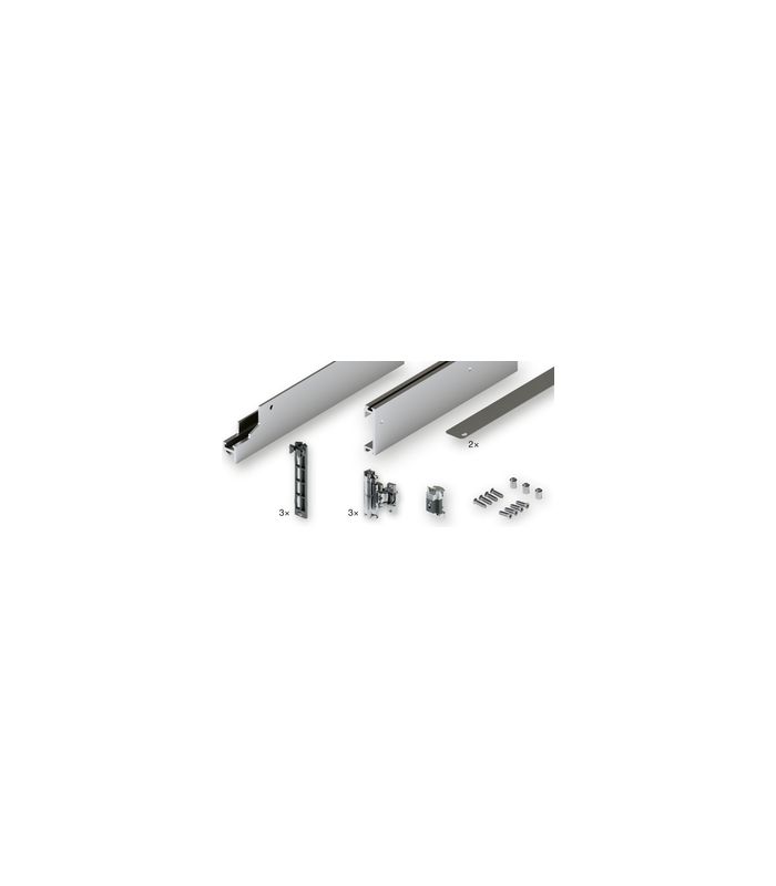 Concepta III 25 Grundgarnitur links Türhöhe 1200 - 2200 mm