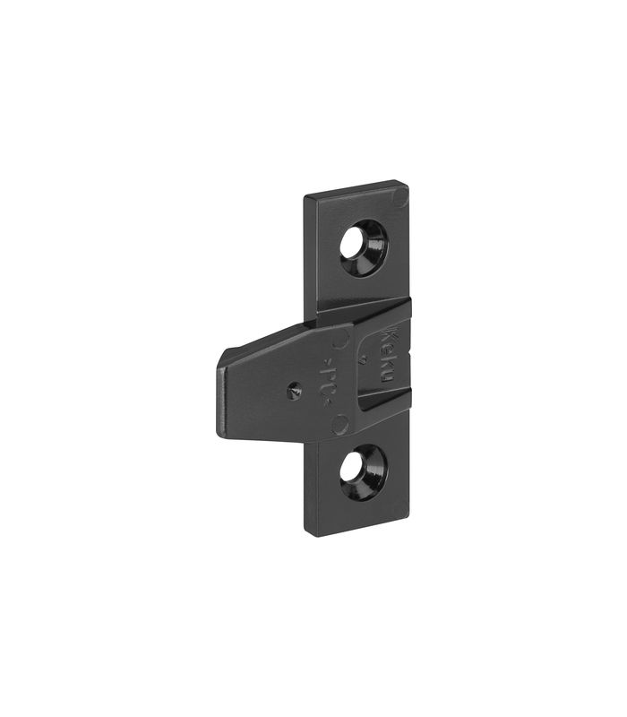 AS Rahmenteil schwarz für Spanplattenschraube 4 mm