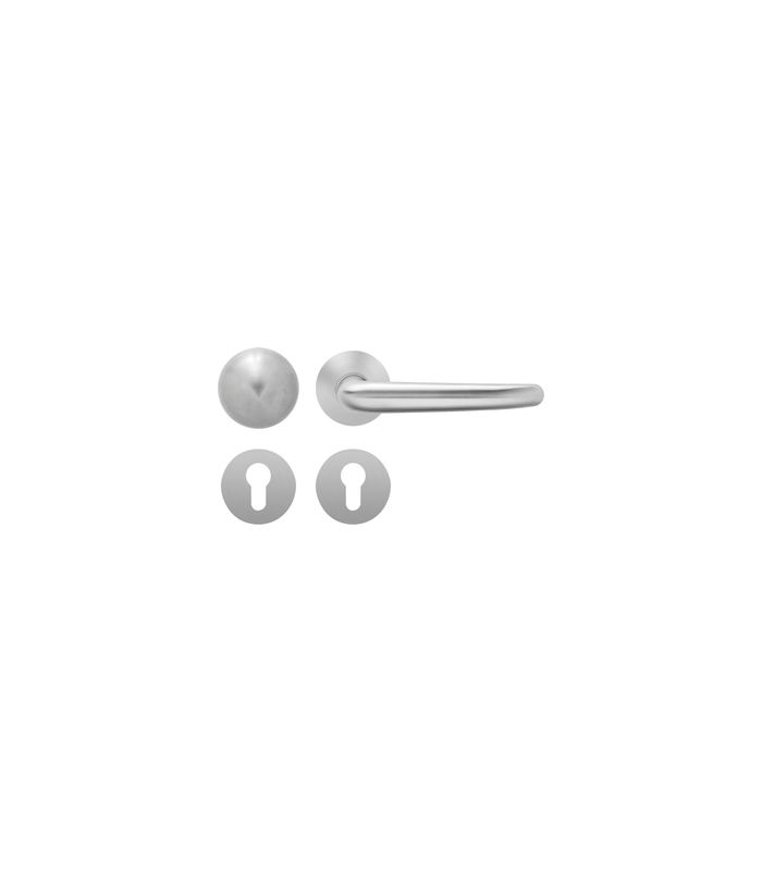 Wechselgarnitur Elba EPL22 WG Edelstahl matt L/R TS 38-47mm Plan Design
