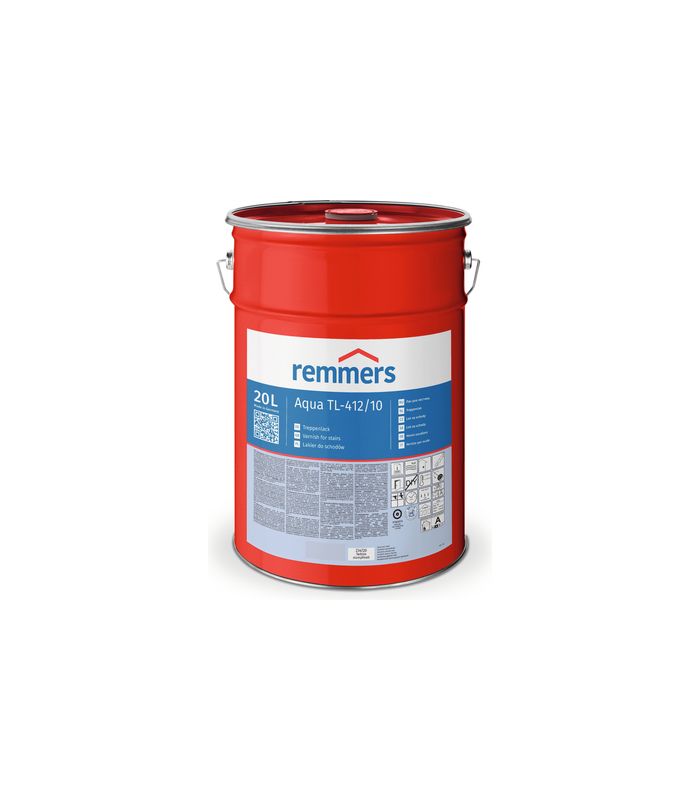 Aqua TL-412-Treppenlack farblos stumpfmatt 20 l
