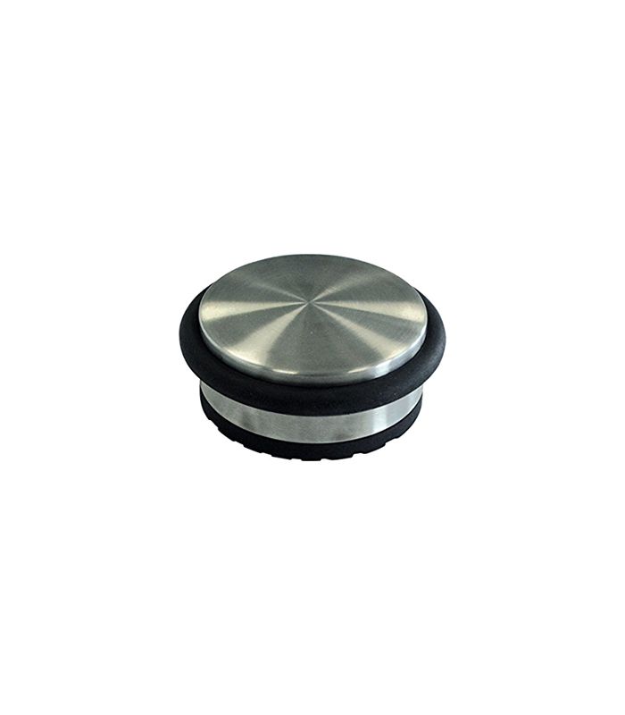 Boden-Türstopper 95 x 40 mm Edelstahl gebürstet, ohne Montage