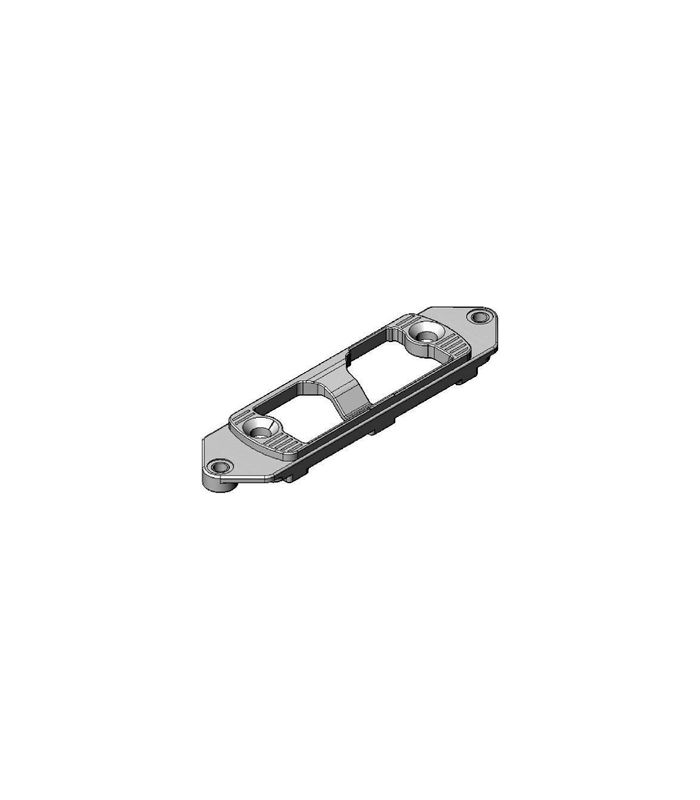 Fallenrutsche U26x8 für Achse 13mm DIN Links/Rechts Silver