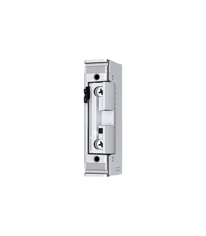 E-Öffner 10-24 V, AC/DC mit Entriegelung 8mm / Fallenteil für Fallenrutsche