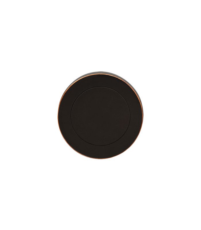 Blindrosette EZ1332 BL blind Ring kantig Antik Bronze Optik