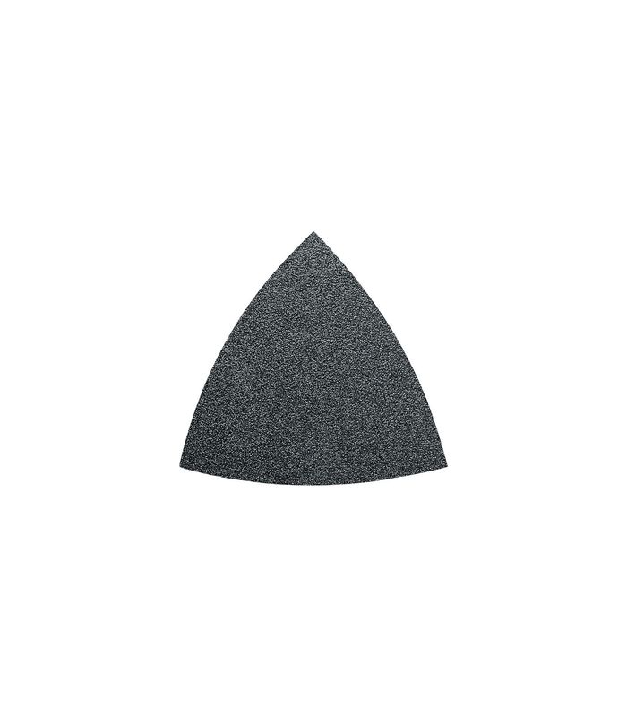 Dreieck-Schleifblatt ungelocht, 80mm K120 FeinVE à 50 Stück
