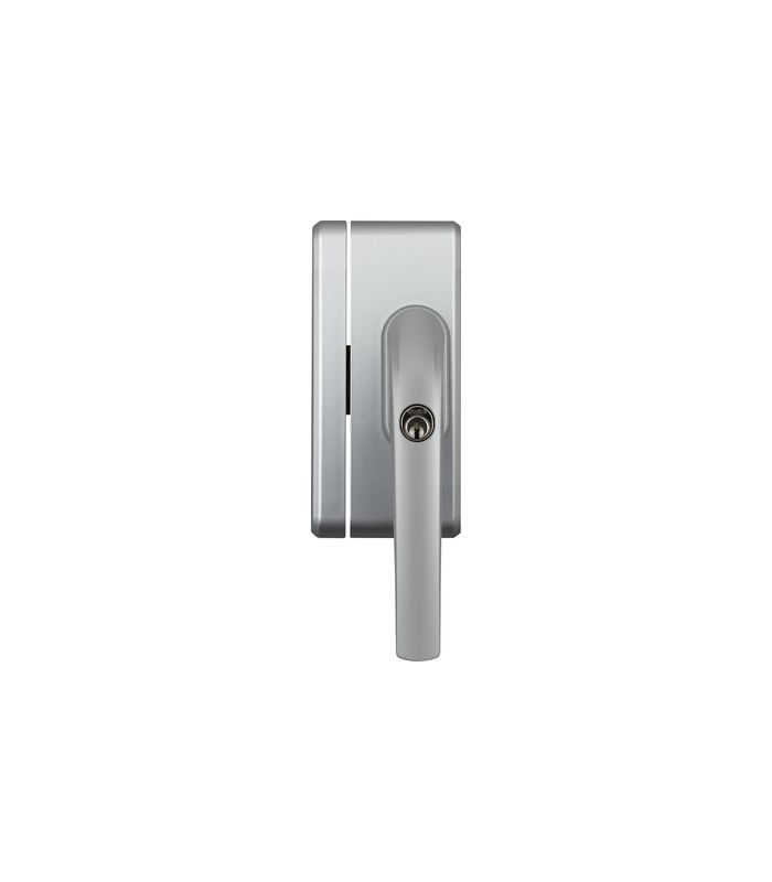 FT-Zusatzschloss, FO400A, AL0145 mit Alarm, gleichschließend, Stahl silber