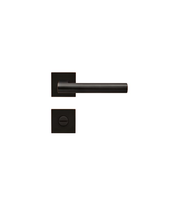 Drücker-Rosettengarnitur Madeira EPL45Q BAD Antik Bronze Optik TS 38-47mm PlanDesign