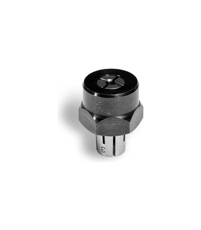 Spannzange mit Mutter 3 mm