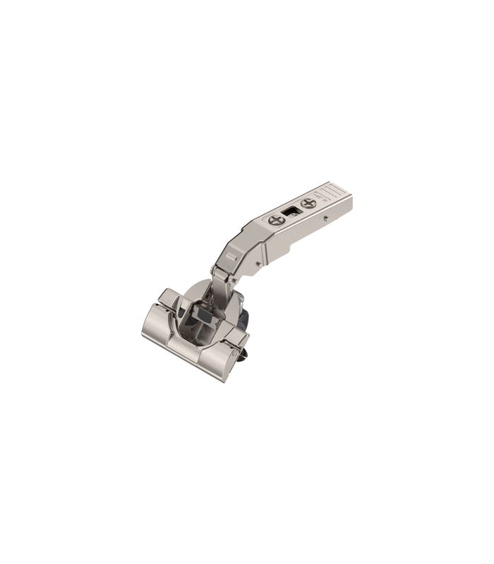 CLIP top BLUMOTION Winkelscharnier 45° III, max. aufschl., Topf: INSERTA, vernickelt