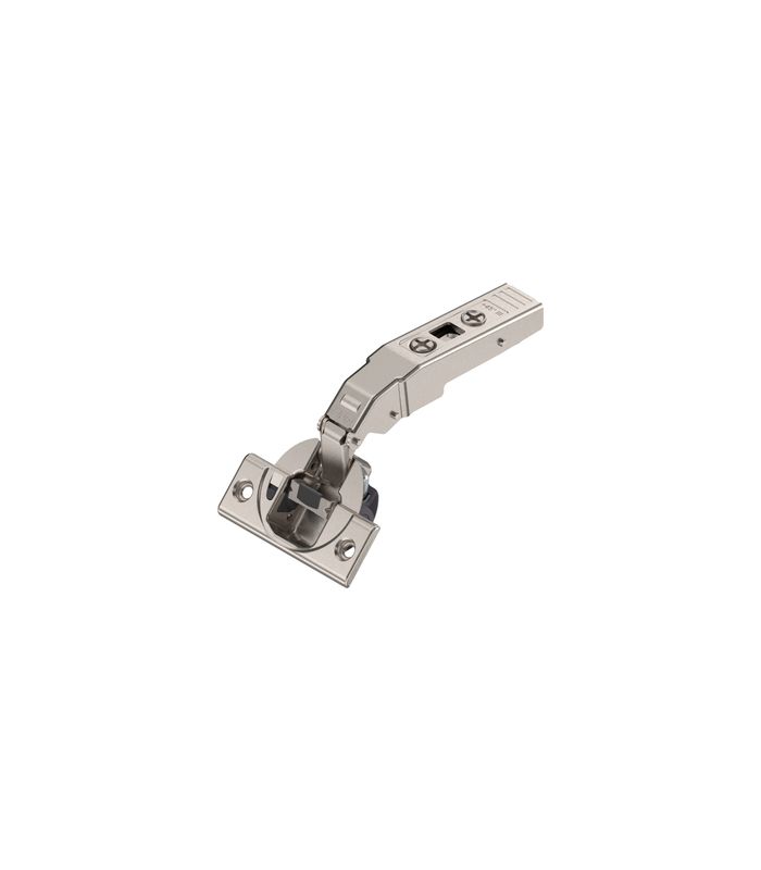 CLIP top BLUMOTION Winkelscharnier 45° III, max. aufschl., Topf: Schrauben, vernickelt
