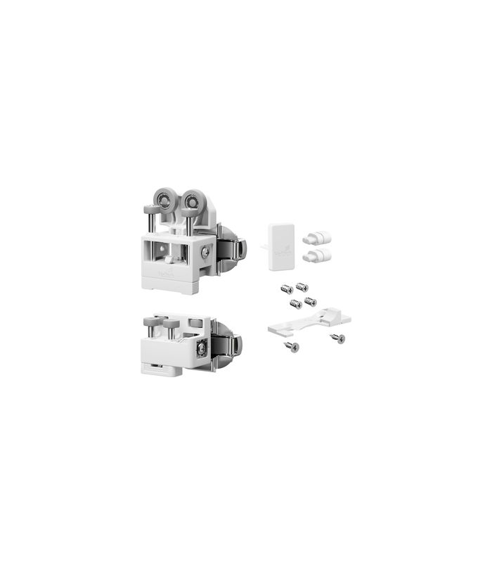 Falttürbeschläge-Set,rs,mit SA,mittel WingLine L,2-flg.,max.12kg,w