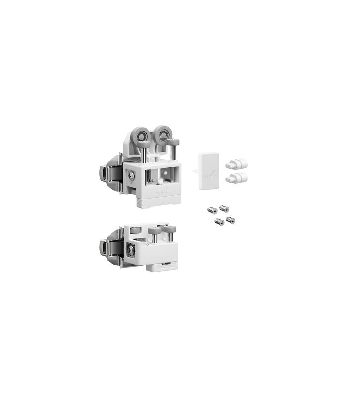 Falttürbeschläge-Set,ls,ohne SA,mittel WingLine L,2-flg.,max.12kg,w