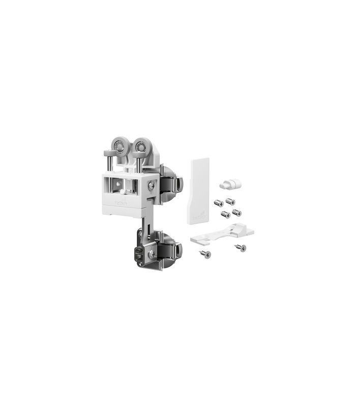 Falttürbeschläge-Set,rs,mit SA,leicht WingLine L,2-flg.,max.12kg,w