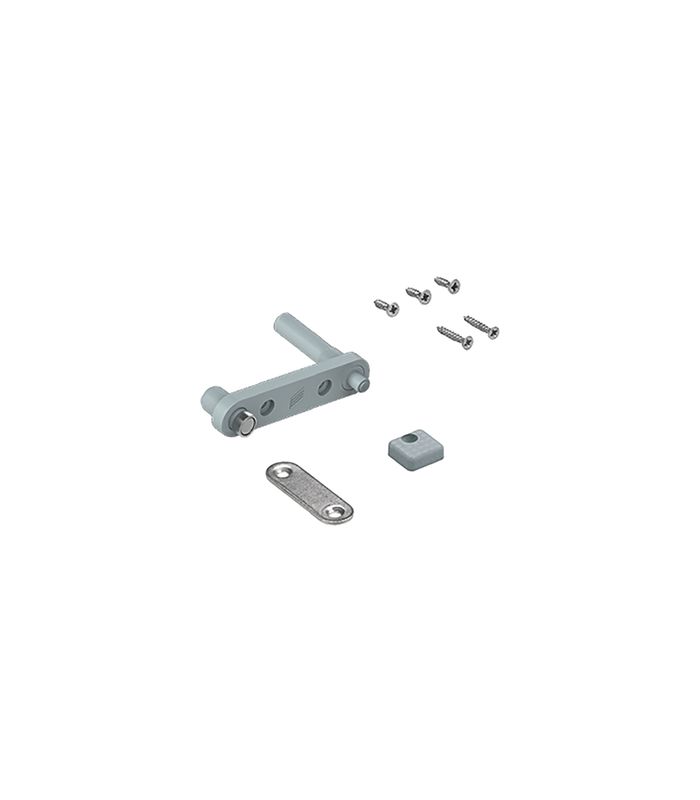 WingLine S, Magnetische Zuhaltung Standard für Basisset Push to move, grau